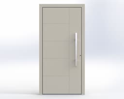 Aluminium deurpaneel Paneel 5010