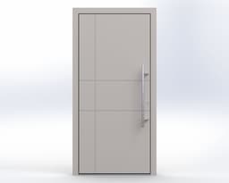 Kunststof deurpaneel Paneel 5020