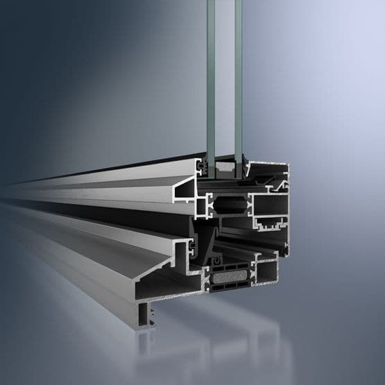 Schüco AWS 65 WF SteelLook aluminium raam